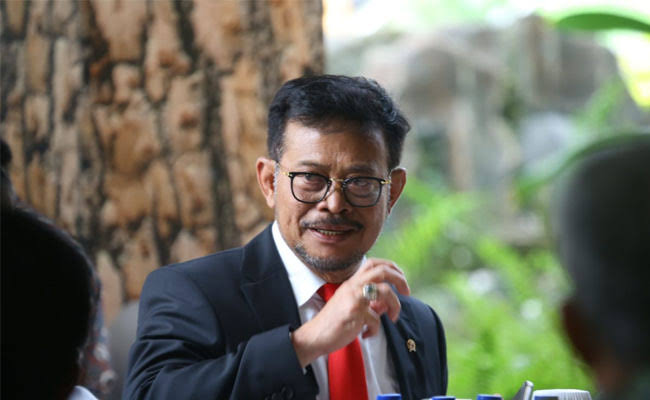 Menteri Pertanian, Syahrul Yasin Limpo.