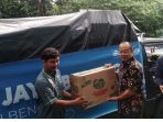 PAM Jaya Berikan Bantuan Korban Gempa