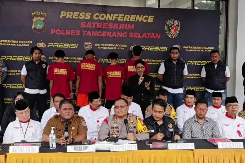 Kapolres Metro Tangerang Selatan AKBP Ibnu Bagus Santoso.