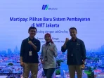 Digital Business Departement Head PT MRT Jakarta Ezron Yothan Sinaga.