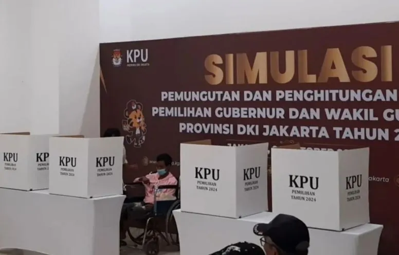 Kotak Suara Pilkada DKI Jakarta 2024.