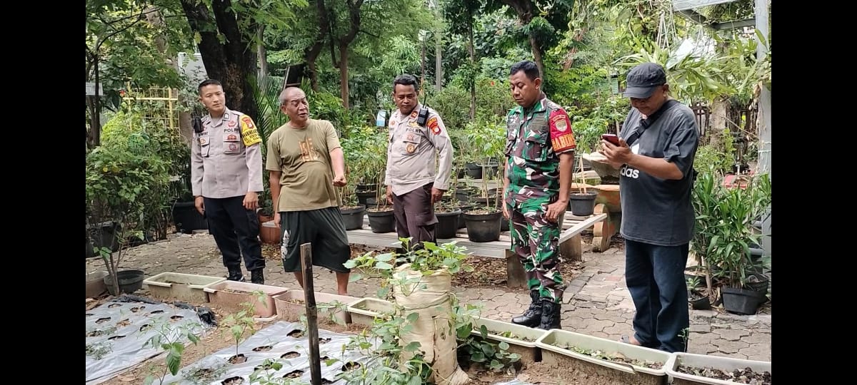 Ketahanan Pangan Polsek Kemayoran