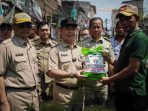 Pj Gubernur DKI Jakarta Teguh Setyabudi Tinjau Banjir Rob.