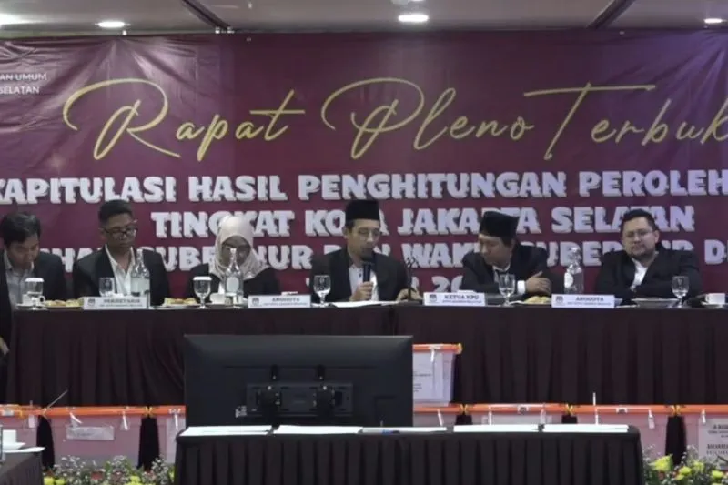 KPU Jakarta Selatan.