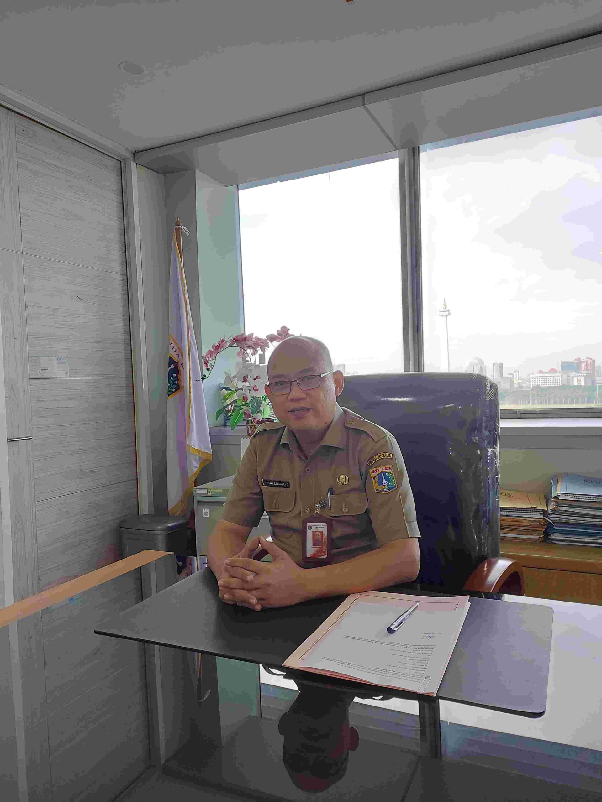 Kepala Biro Pemerintahan Setda Provinsi DKI Jakarta Fredy Setiawan.
