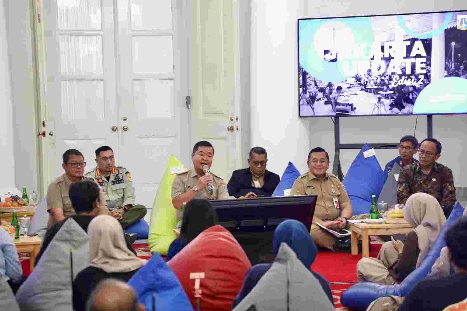 Pj Gubernur DKI Jakarta Teguh Setyabudi Gelar Jakarta Update.