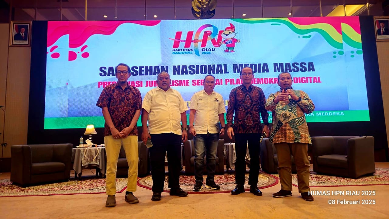 Kegiatan HPN 2025 di Pekanbaru Riau.