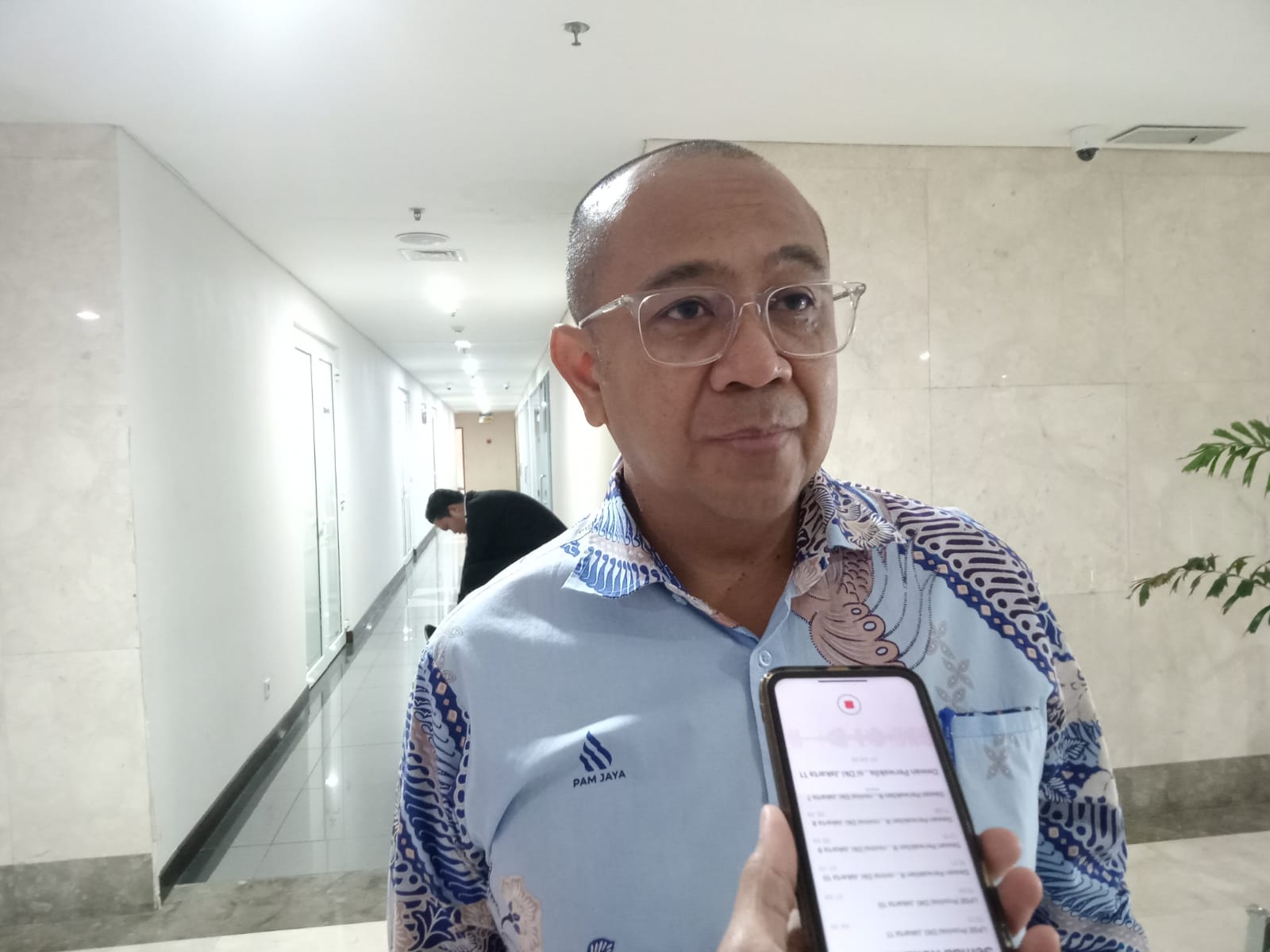 Direktur Utama PAM Jaya, Arief Nasrudin.