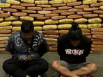 Dua Pelaku Penyelundup Narkoba.