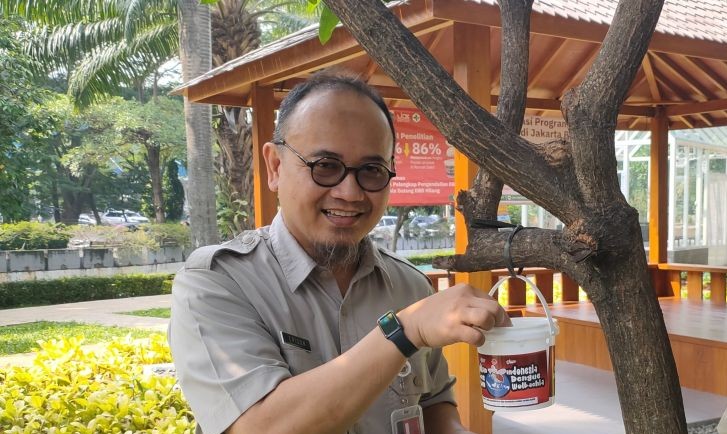 Kepala Suku Dinas Kesehatan (Sudinkes) Jakarta Barat Erizon Safari.