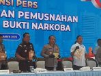 Polda Metro Jaya Mengungkapkan Kasus Narkoba.