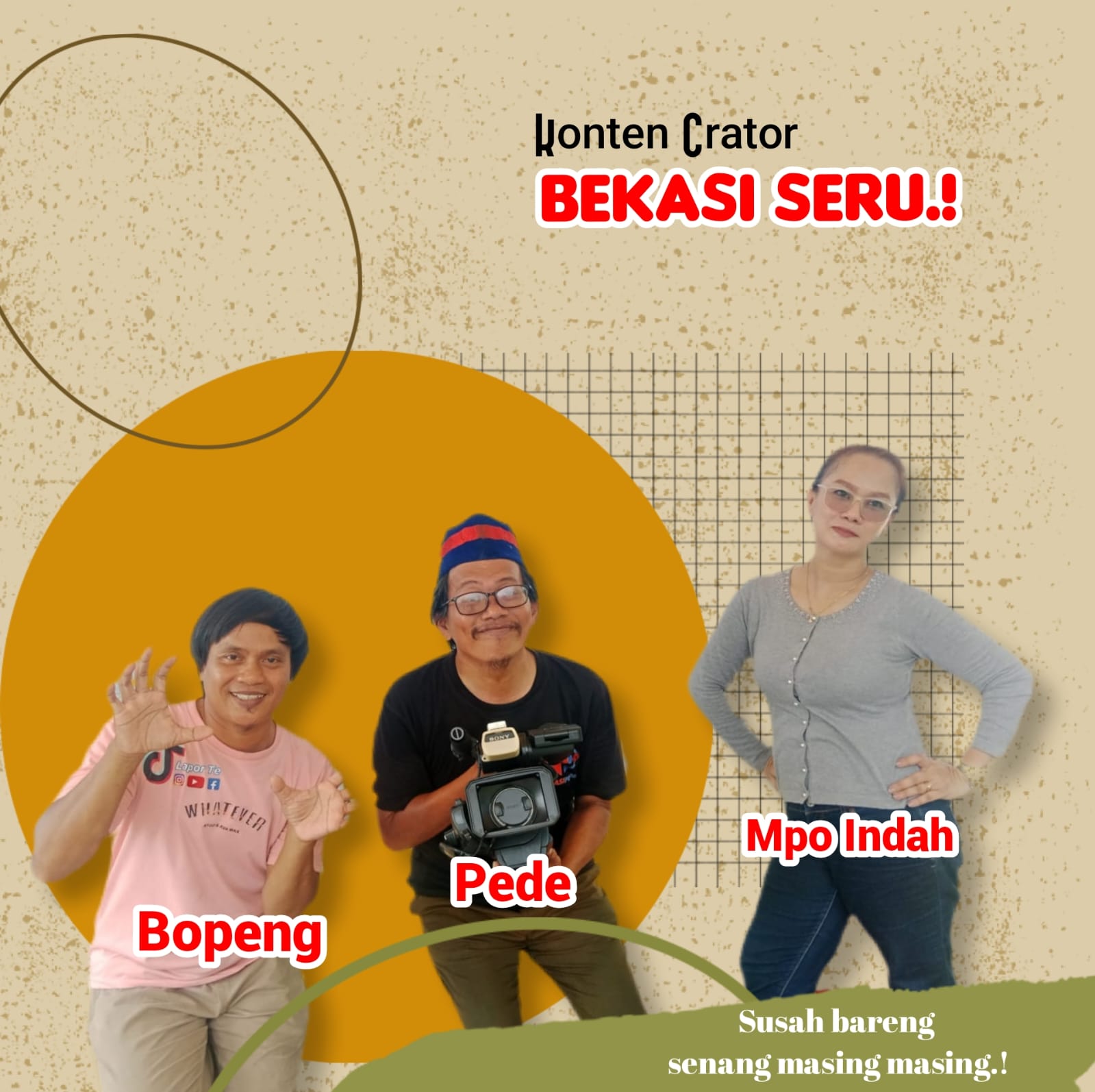 Tim Konten Kreator Bekasi Seru.
