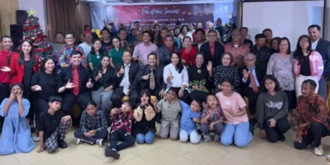 Perayaan Natal Kantor Hukum Jhon SE Panggabean, S.H., M.H