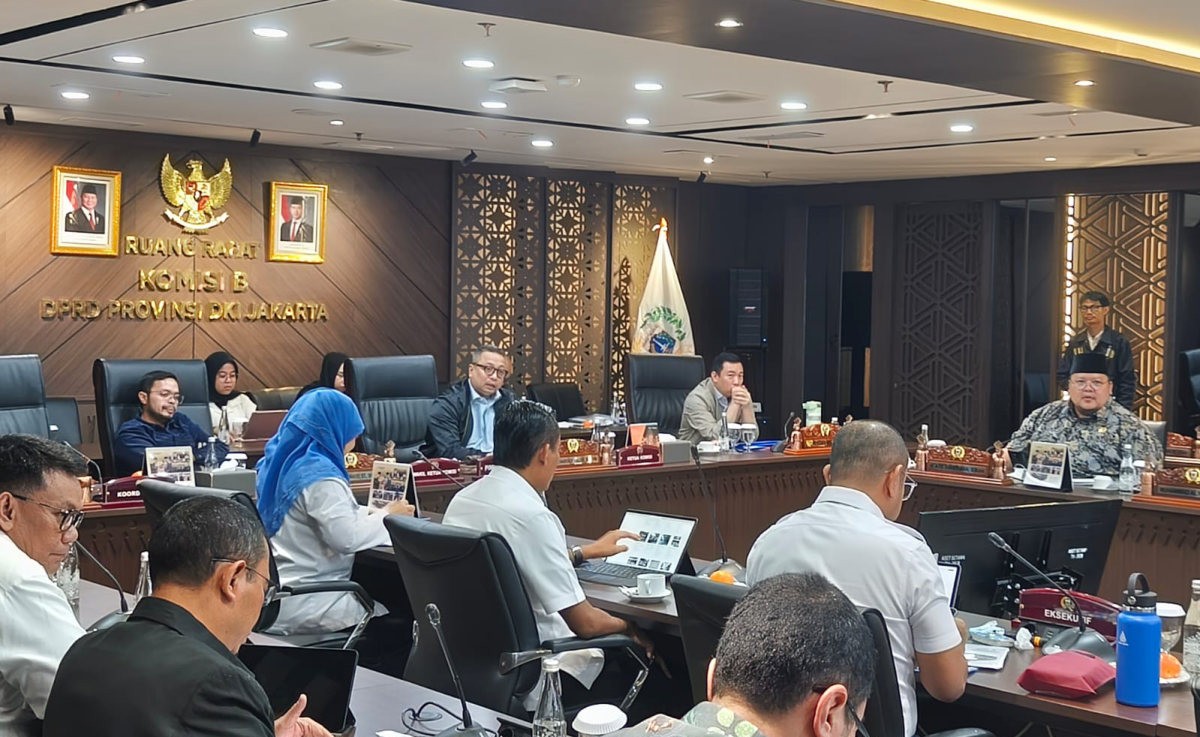 Komisi B DPRD DKI Jakarta Gelar Monev.