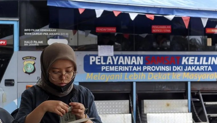 Pelayanan Samsat Keliling.