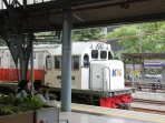 Arus Mudik Lebaran Naik Kereta Api.