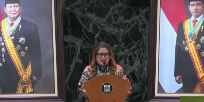 Kepala Badan Perencanaan dan Pembangunan Daerah (Bappeda) DKI Jakarta Atika Nur Rahmania.