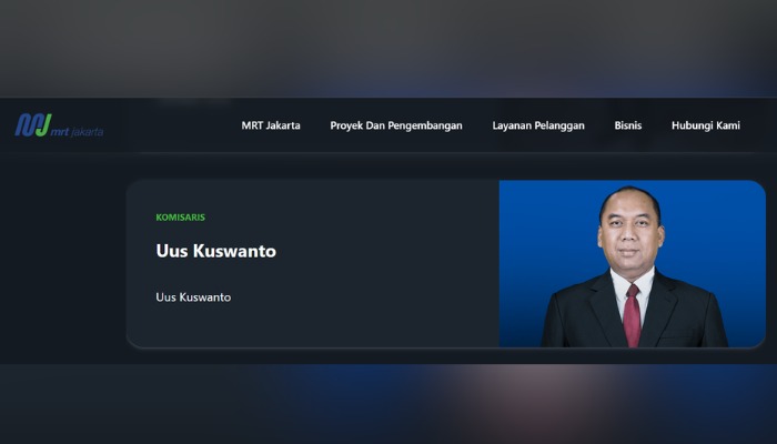 Sekretaris Daerah (Sekda) Provinsi DKI Jakarta, Uus Kuswanto.