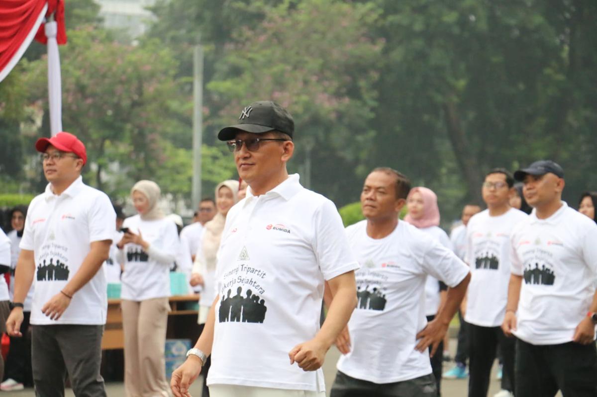 Senam Bersama di Monas.