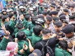 Aksi Unjuk Rasa Mahasiswa di Jakarta.