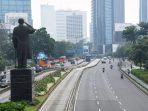Jalan Protokol Jenderal Sudirman.